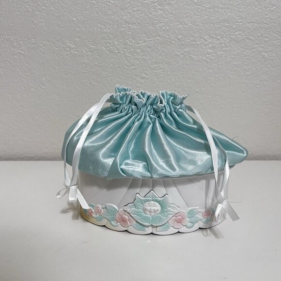 Vintage Cabbage Patch Kids Doll Magic Nursery Cradle Carriage Green Set 1998 - Picture 8 of 16